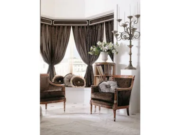 NAPOLI - Fabric armchair with armrests by Martini Interiors - view 2